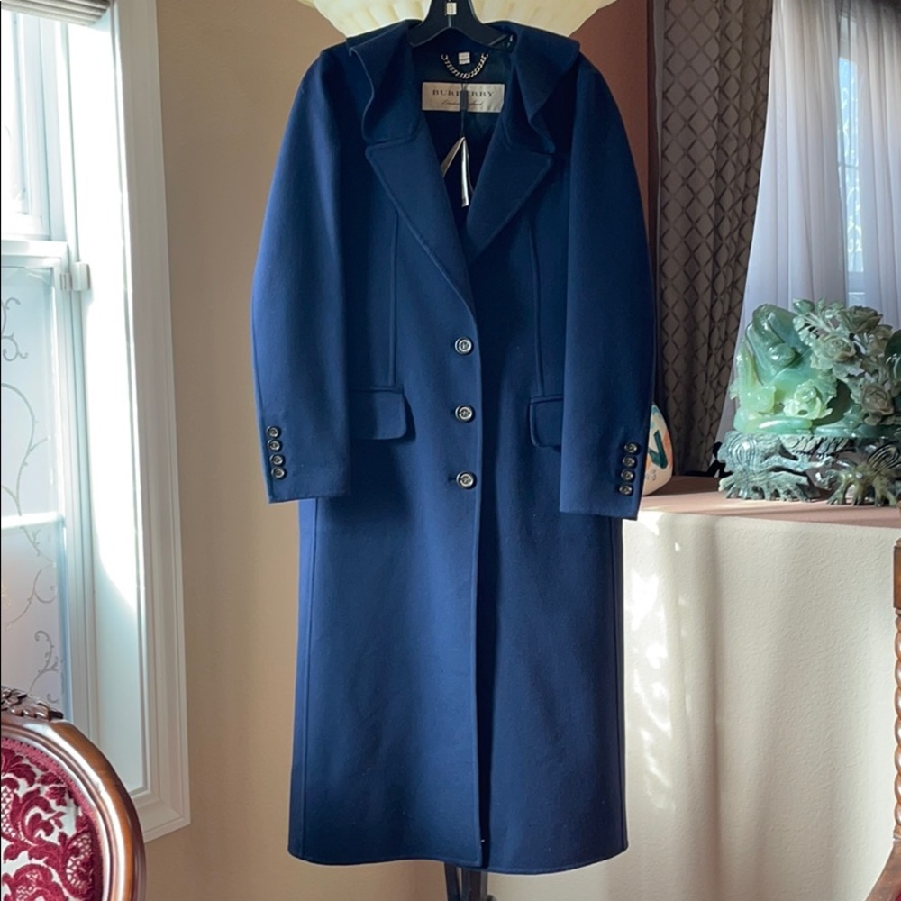 Brand new runway Burberry cashmere coat